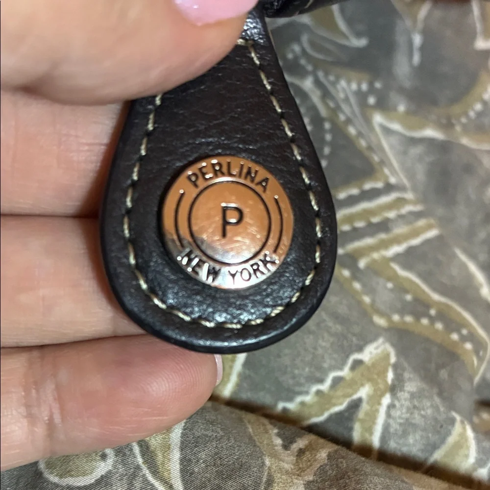 Perlina Black‎ Leather Wallet